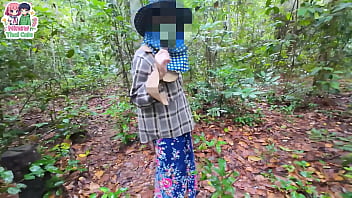 สาวไทยวัยรุ่นเดินหาของป่า โดนจับเย็ดหีเสียงครวญคราง